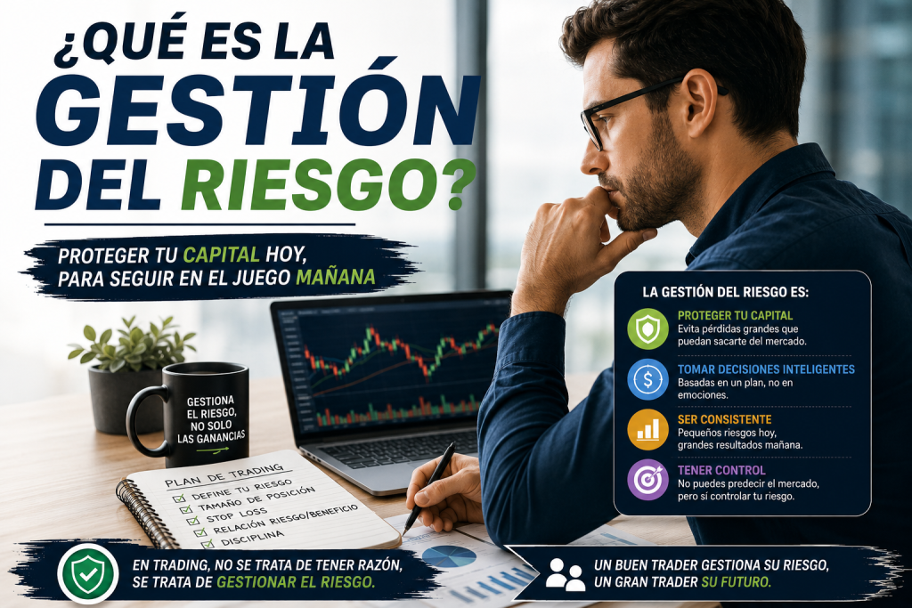 Gestión del riesgo en trading para proteger el capital