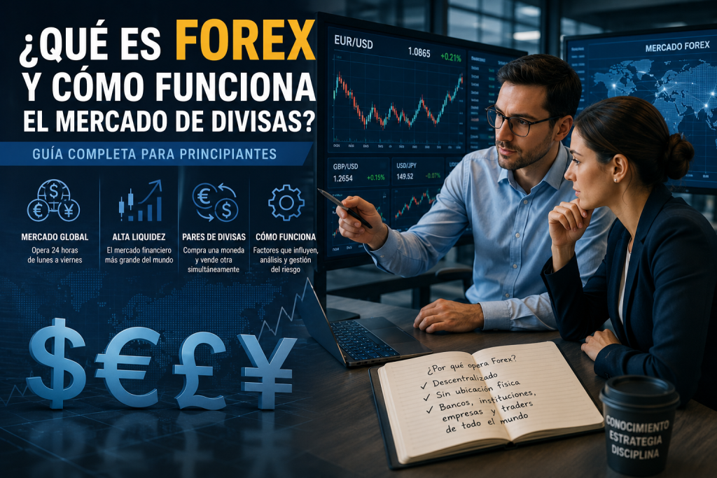 Qué es Forex y cómo funciona el mercado de divisas