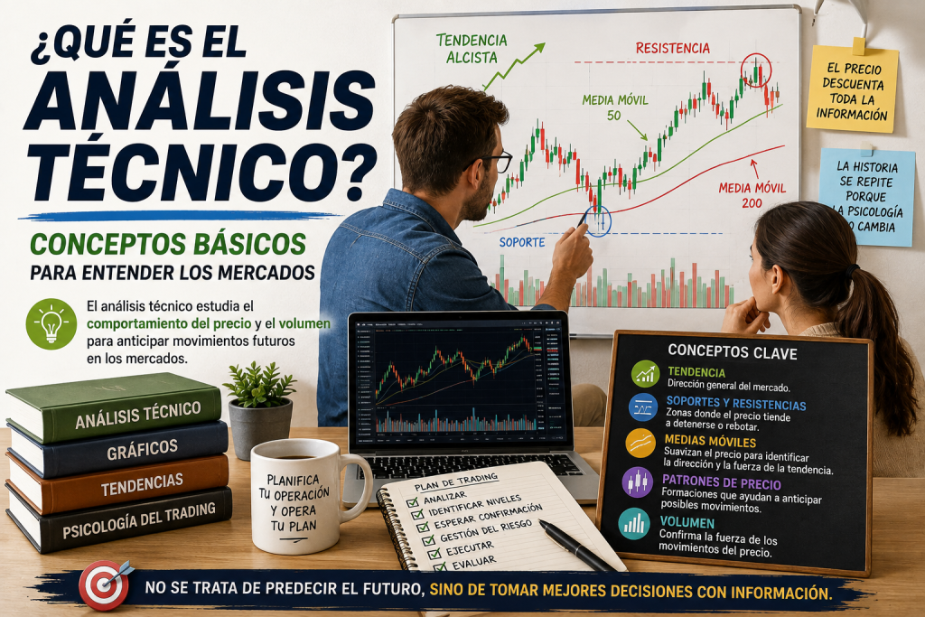 Análisis técnico y mercados financieros y gráficos de precios