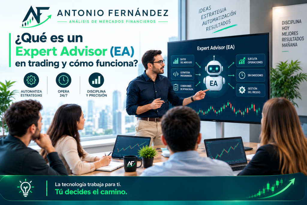 Expert Advisor EA para automatizar una estrategia de trading