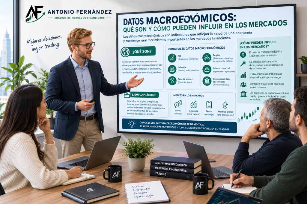 Datos macroeconómicos que pueden influir en los mercados