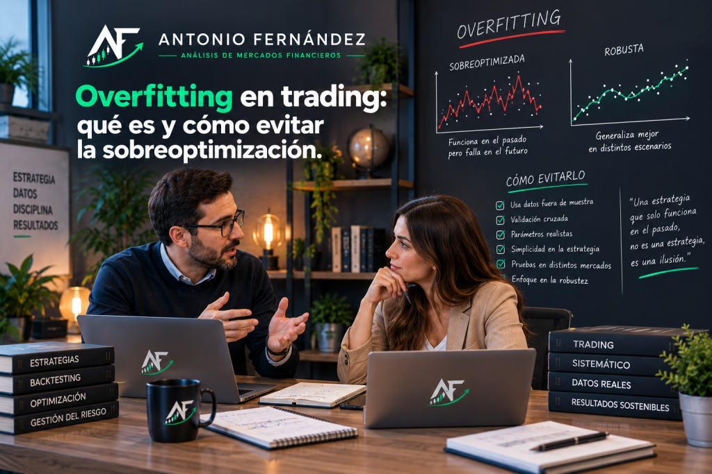 Overfitting en trading y sobreoptimización de una estrategia