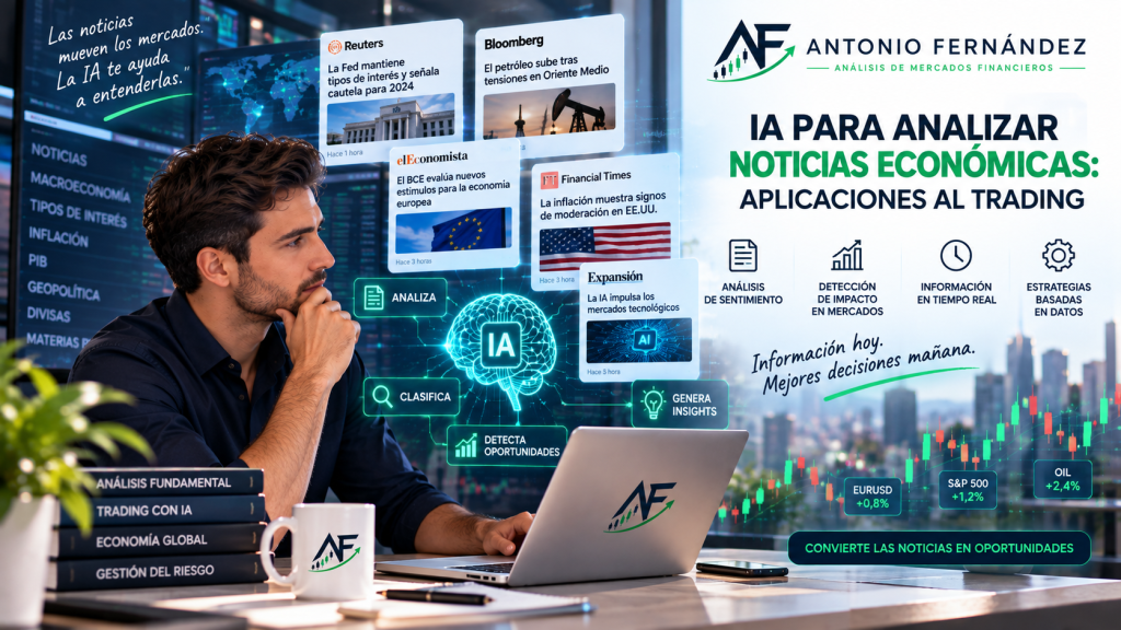 IA para analizar noticias económicas y mercados financieros