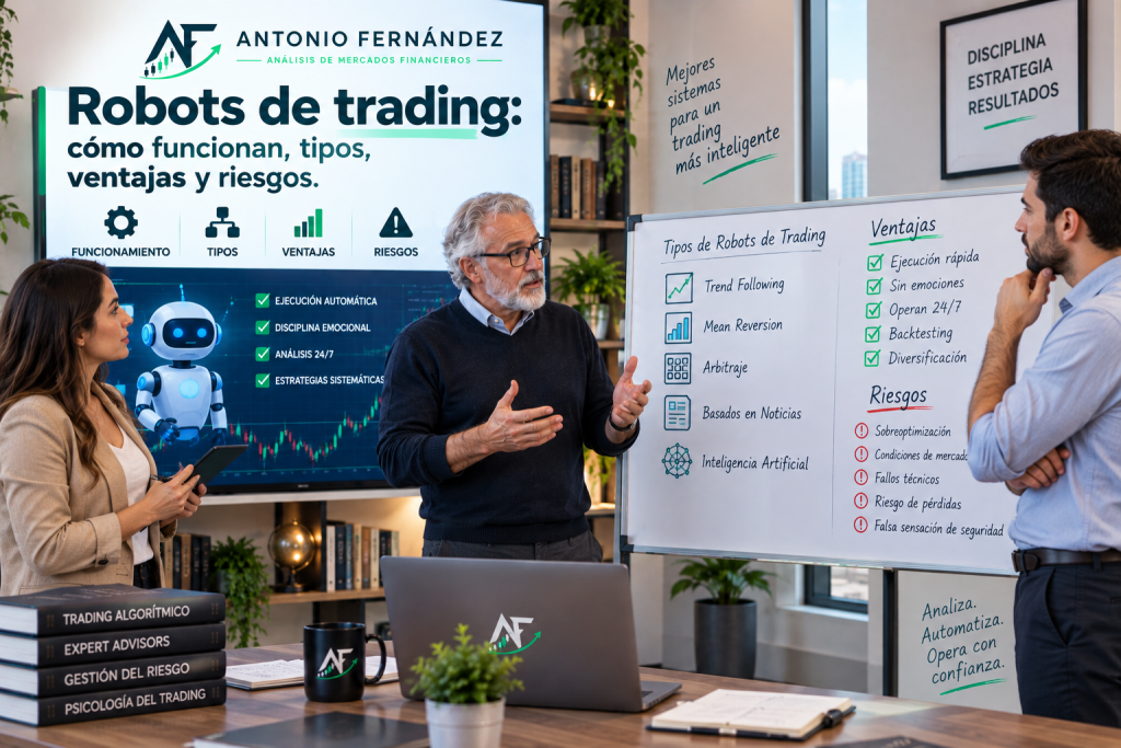 Robots de trading para automatizar operaciones en los mercados