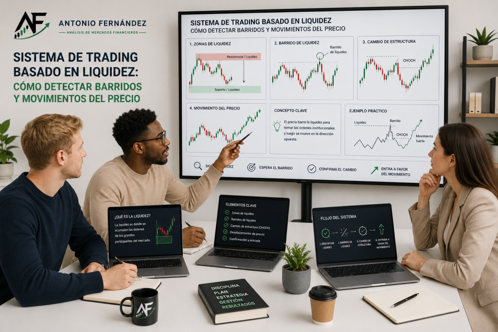 Trading de liquidez para detectar barridos del precio